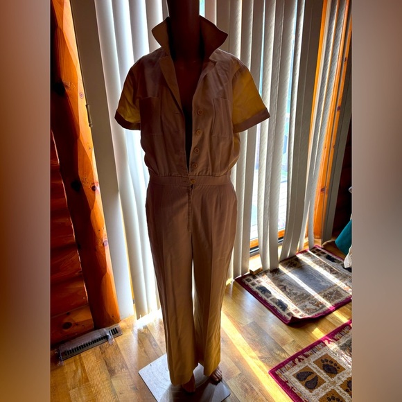 Vintage Anne Klein Painters suit